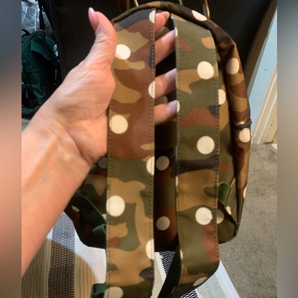Herschel Supply Company Camouflage Mini Backpack with Polka Dots - Picture 8 of 11